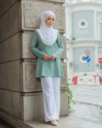 Blouse Wardina - Mint Green