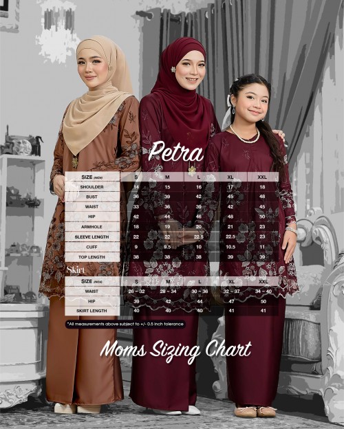 Petra Mom - Burgundy